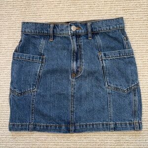 Urban Outfitters BDG Denim Mini Skirt Small Cotton